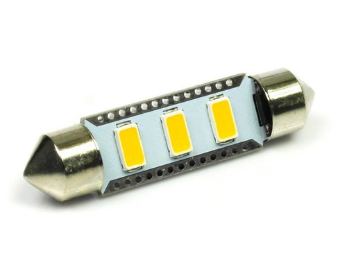 WW Auto LED Birne C5W 3 SMD 5630 Warmweiß