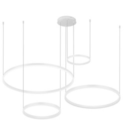 Mehrfachfunktionale moderne Pendelleuchte | LED | Weiß | RLK-C04-157W-W