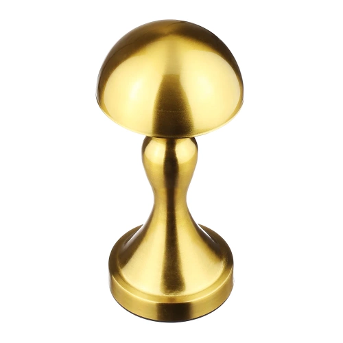Tischlampe mit integriertem Akku | Nachtlicht mit drei Leuchtfarben | Stimmungsvolle Lampe für Hotel, Restaurant | HJA11-A-GOLD