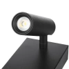 Wandlampe | Wandleuchte mit beweglichem Reflektor | Moderne Aluminiumlampe | WLV-176-3W-B