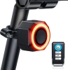 Intelligentes Fahrradrücklicht mit Alarm | 4-in-1 LED-Fahrradalarm | Bremslicht mit Hupe 110 dB | BBL-A6