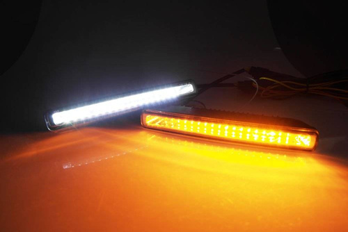 54 SMD 3014 LED-Tagfahrlichter mit Blinker | DRL 21