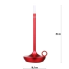 Moderne Tischlampe | Nachtlicht mit eingebautem Akku | HJA31-RED