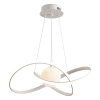 Hängende LED-Lampe 60W | Stilvolle Lampe mit 3D-Mond | RLT-50CM-60W-W