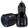 Schnellladegerät fürs Auto 3,1A mit 2 USB-Anschlüssen | Quick Charge 3.0 | CA-002