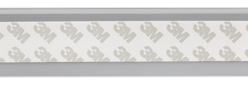 Kabelkanal-Abdeckleiste für AV-Geräte, Kabelkanal, Abdeckung | Selbstklebendes Band 3M | 2 Meter, 40x20mm, grau | ZXC-20-2M