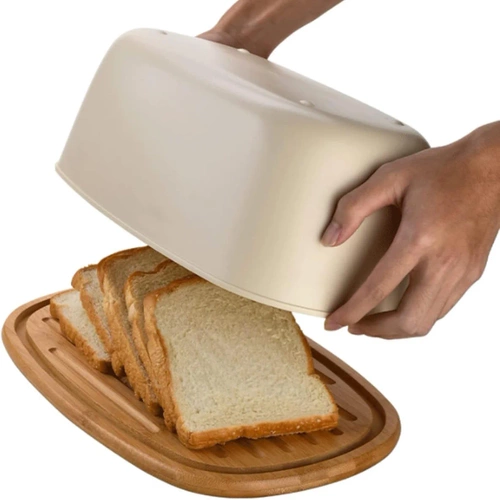 Brotbehälter | Brotkasten | Brötchenbehälter mit Schneidebrett | FC-B215