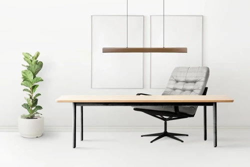Moderne rechteckige Pendelleuchte | Fernbedienung | LED | Braun | SX41-80CM-32W-BR