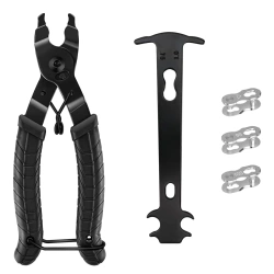 Fahrrad-Kettenwerkzeug | Reparaturset für 6–12-fach Ketten mit Kettenverschleißlehre | DQZ-03B