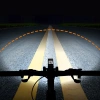  3-in-1 LED Fahrradlicht 450 lm | Computer zur Messung von Geschwindigkeit, Distanz und Zeit | Starke Beleuchtung mit Tonsignal | MBLBD-3201