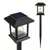 LED Solar Gartenlaterne | Elegante Säule | HK-115B