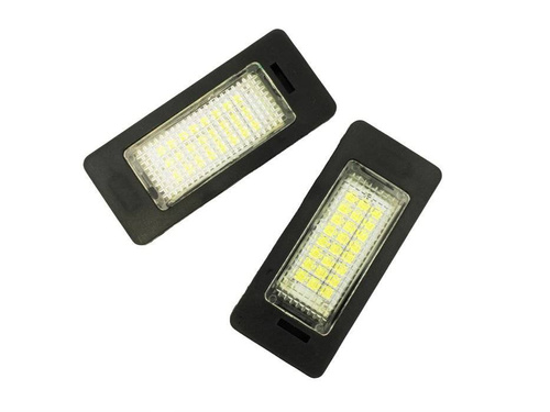 LED Kennzeichenbeleuchtung BMW Serie 1 (E82, E88), 3 (E90), 5 (E39 E60), X | LHLP001S28