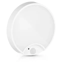 Deckenleuchte mit integriertem Akku | LED-Deckenleuchte mit Dämmerungssensor und Bewegungssensor | C2772-WEISS