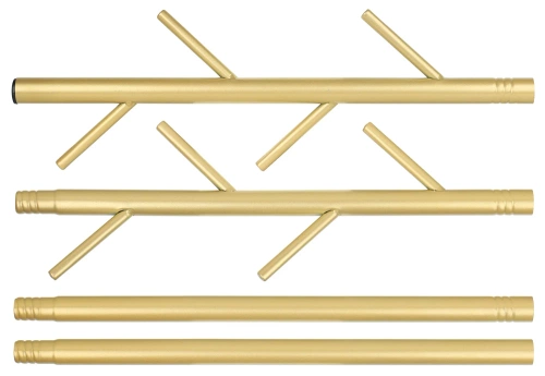 Kleiderständer | Jacken- und Oberbekleidungshaken | Gold | ZK-329-GOLD