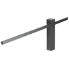 Moderne Wandleuchte 60cm 10W | Schwarze Wandlampe | LED-Lampe mit einer Farbtemperatur von 4000K | YG-W003