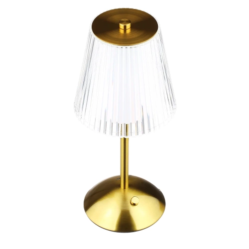 Tischlampe mit eingebautem Akku | Nachtlicht mit drei Leuchtmodi | Stimmungsvolle Lampe für Hotel, Restaurant | DTL-C130