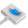 Adapter für iPhone Lightning - Jack + Lightning | Audio-Adapter für das iPhone-Telefon | UA-009