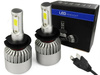 H7 LED Scheinwerferlampen S2 COB 36W 16000 lm | 2 Stück