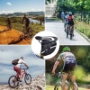 Wasserdichte Fahrradtasche aus strapazierfähigem 600D-Material | Leichte, aerodynamische Satteltasche mit Reflektoren | 600DCWBW-208