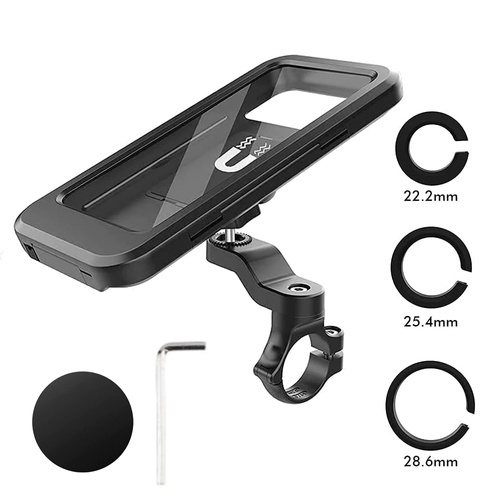 Fahrrad Handyhalterung | Wasserdicht, für Lenker | HL-69B