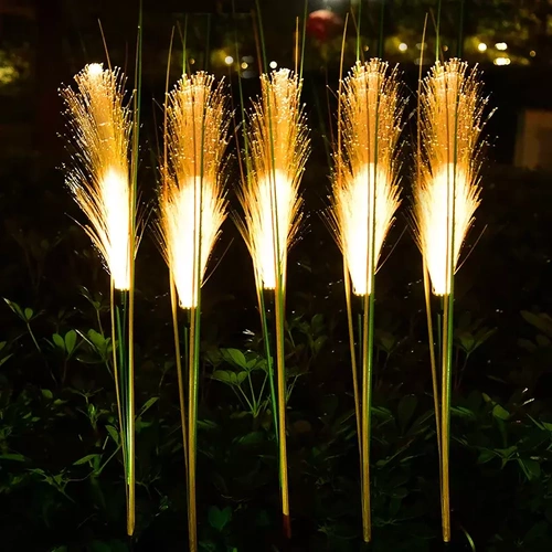 Solarblume | Solar-LED-Gartenlampe Pampasgras | 73 cm, 600 mAh | FLD-04-W
