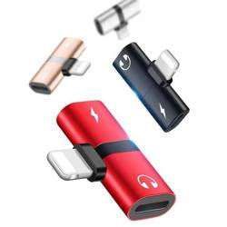 Lightning-Adapter | 2x Lightning Audio-Adapter für iPhone | UA-008