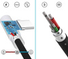 Apple Lightning 1M | Winkel-USB-Ladekabel für iPhone 5 6 7 8 X 11 2.4A | AM30
