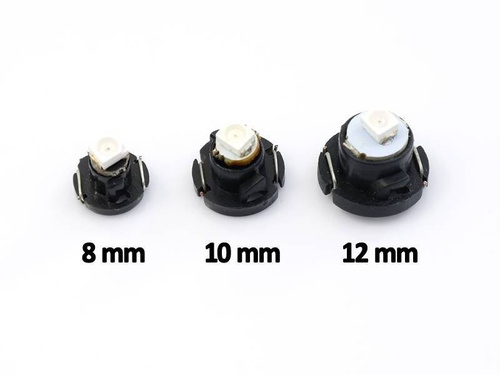 LED-Autolampe T3 R3 1 SMD 3528 8MM