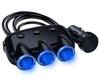 Zigarettenanzünder-Steckdosenverteiler mit dedizierten Schaltern | 2 USB-Anschlüsse 3.1A | C09