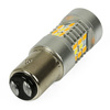Auto-LED-Lampe 28 SMD 2835 Weiß + Orange