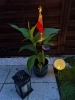 Garten Solar-LED-Laterne mit polnischer Flagge | 73cm 600mAh | FLD-12-PO