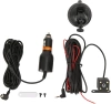 1296p-Auto-DVR mit Rückfahrkamera und 4-Zoll-Touchscreen – G-Sensor, WDR, Parken, 2 Kameras | 2-in-1-Auto-DVR mit Touchscreen und Rückfahrfunktion – 1296p, G-Sensor, WDR, Loop-Aufnahme | PZ-V12-Dual