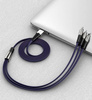 3-in-1 verstärktes USB-Kabel für Telefon - Micro USB, Type-C, Lightning (iPhone) | UC-009