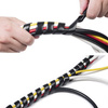 Organizer, Schutz, Kabel- und Drahtgeflecht | Schwarz 20mm | CRG-001-10M
