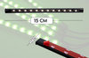 RGB-LED-Autoinnenbeleuchtung über USB | Bluetooth-Verbindung mit der Anwendung auf dem Telefon | 4x LED-Streifen 9 Dioden 5050 15cm | IR-Fernbedienung | Musikmodi