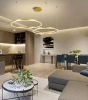 Zweiteilige moderne Pendelleuchte | LED | Gold | RLK-C02-50W-G