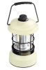 LED Campinglampe im Retro-Stil mit Powerbank-Funktion | Stufenlose Helligkeits- und Farbregelung | 3000mAh, 20-260lm, 5-120h, IPX6 | Weiß | MY-880