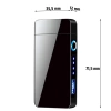 Stylisches Plasma Feuerzeug | winddicht | USB | Touchscreen | JL-613