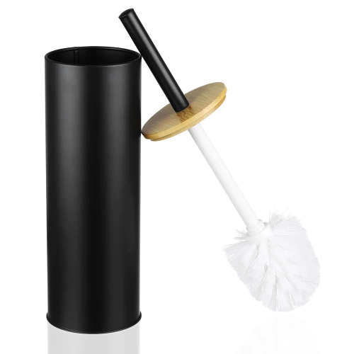 Toilettenbürste | WC-Bürste | Bürste mit Behälter | GY-TB014-BLACK