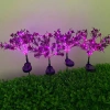 Solarblume | Solar-LED Gartenlampe Orchideenstrauß | 60 cm, 600 mAh | FLD-16-LILA