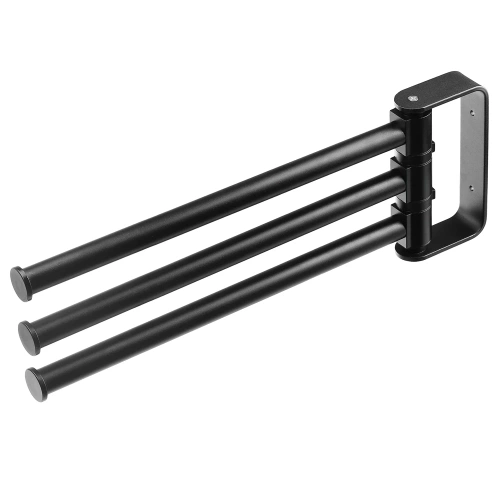 Handtuchhalter für Badezimmer | 3 schwenkbare Arme | BTS-R003-B