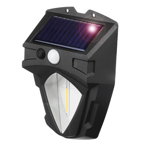 Solar-LED-Wandleuchte | Lampe mit Dämmerungs- und Bewegungssensor | Solar-Außenbeleuchtung | TG-TY13601