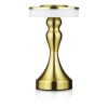 Tischlampe mit integriertem Akku | Nachtlicht mit drei Leuchtfarben | Stimmungsvolle Lampe für Hotel, Restaurant | HJA14-A-GOLD