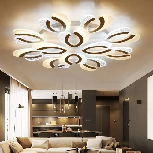 LED-Pendelleuchte, mehrteilig, modern | weiß | RLD-C108W-W