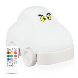Silikon LED Nachtlicht Auto | Tragbare Kinderlampe 9 Lichtfarben | JL-604