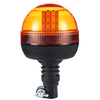 LED Warnleuchte auf Pfosten montiert | Warnblitz | Drehlicht | LED-03L-3-V2
