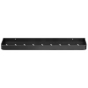 Badezimmerregal über dem Waschbecken | Länge 60 cm | Duschablage | Schwarz | BSU-L60CM-B