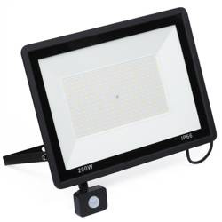 LED-Strahler 200W mit Bewegungs- und Dämmerungssensor | 19000 lm | 220V | BLS-200W