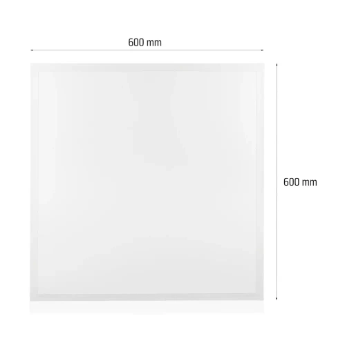 LED-Einbaupanel | Rasterleuchte für abgehängte Kassettendeckensysteme Typ Armstrong | 60x60 cm, 60 W, 6.000 lm