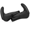 Ergonomische Fahrradgriffe | Rutschfeste TPR-Gummigriffe | BHD-233-BK
